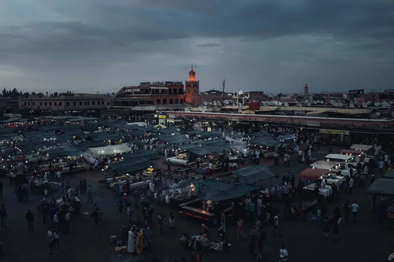 La place Jemaa el-Fna