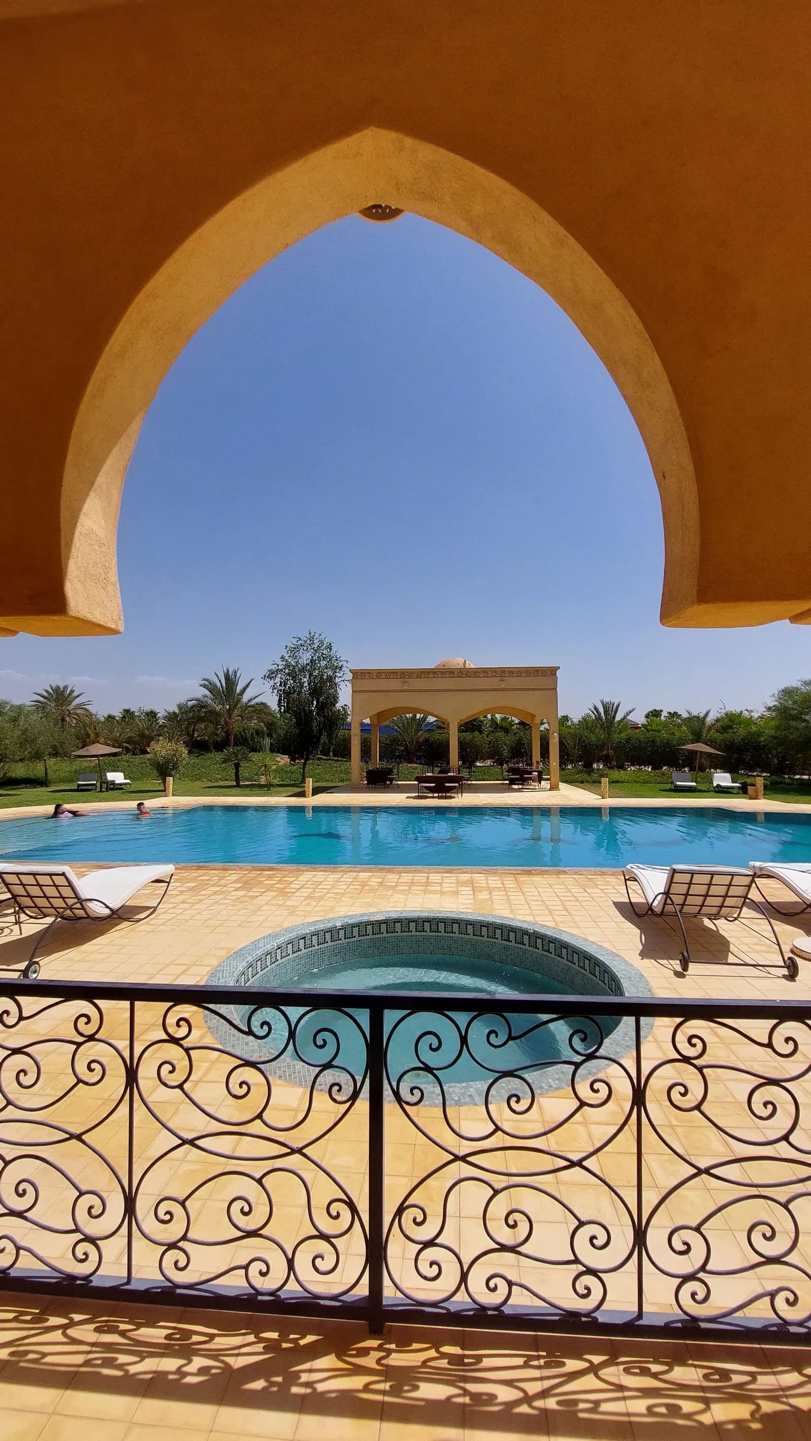 Villa avec piscine à la Palmeraie de Marrakech