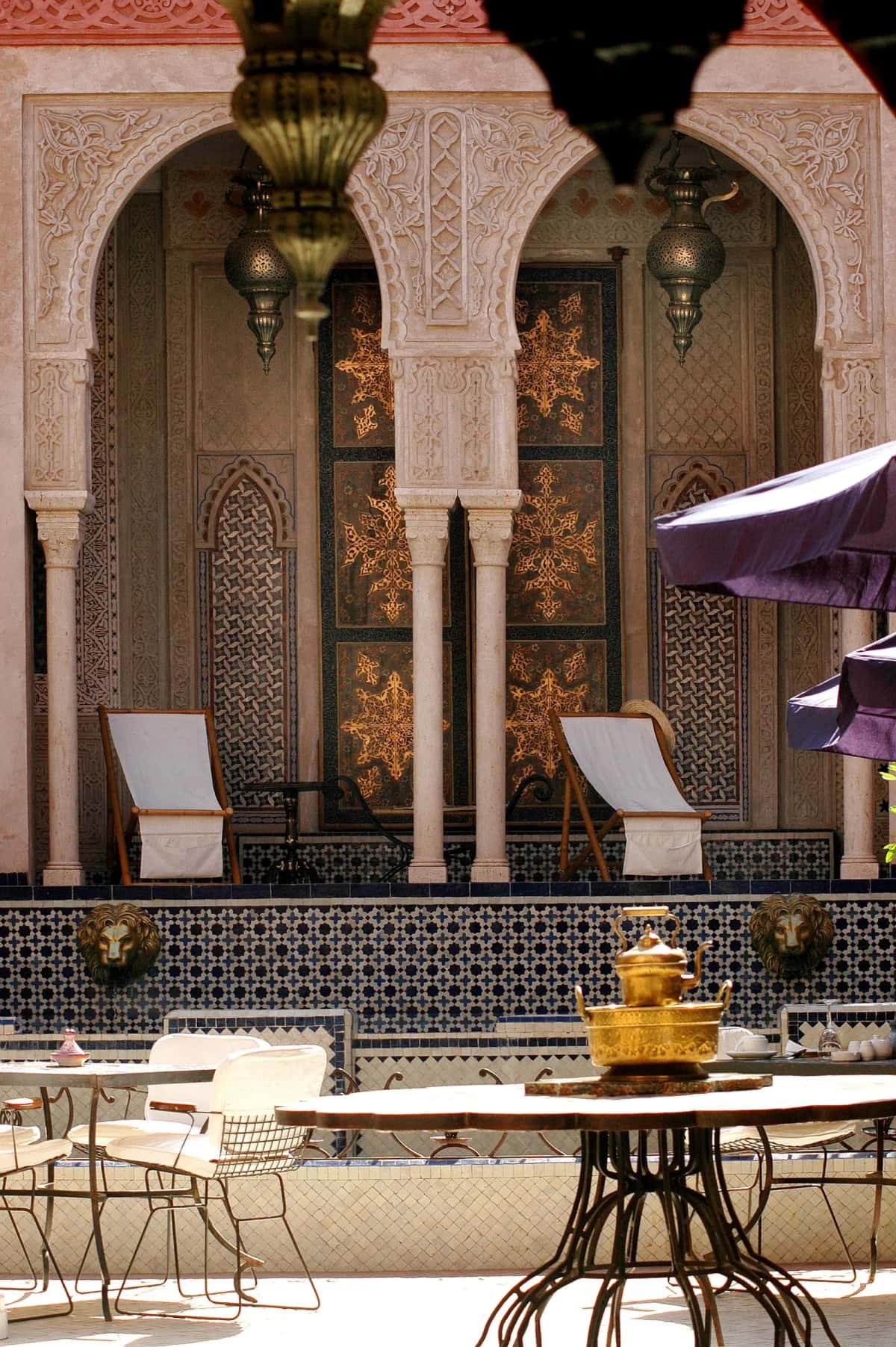 Maison traditionnelle Kasbah haute Marrakech