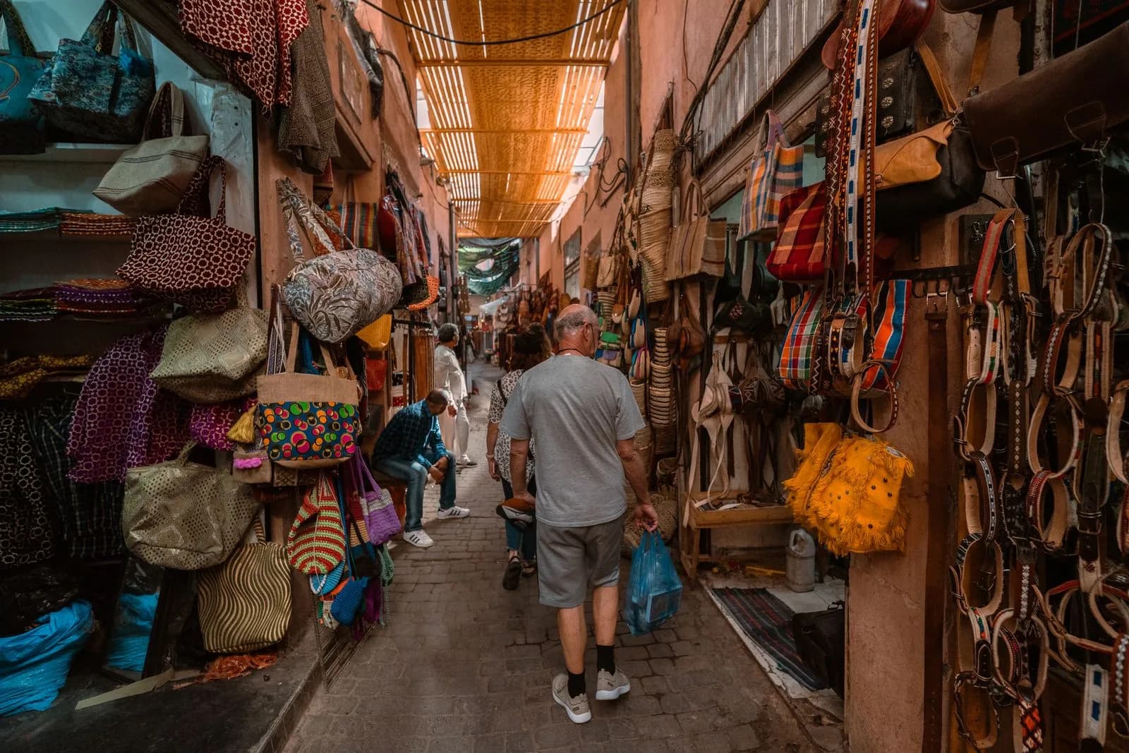 Marché et souk de Marrakech, reflet du coût de la vie au Maroc