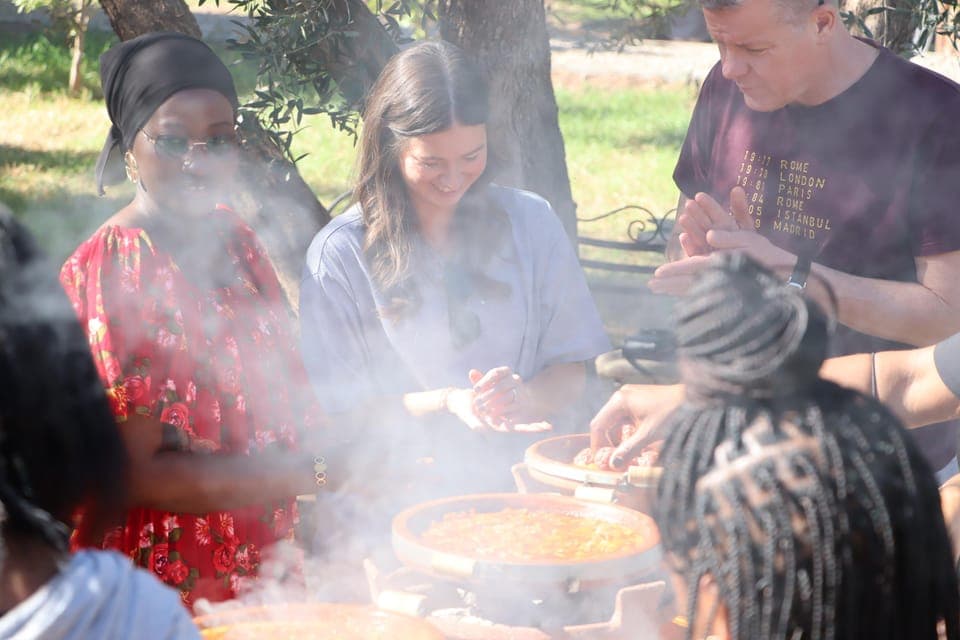 Atelier dans une ferme biologique, cours de cuisine marocaine à Marrakech