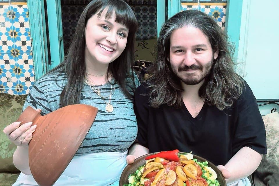 Cours privé avec courses au marché, cours de cuisine marocaine à Marrakech