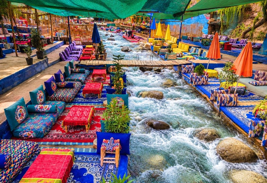 Marrakech : cascades de l'Ourika, montagnes de l'Atlas, guide + déjeuner