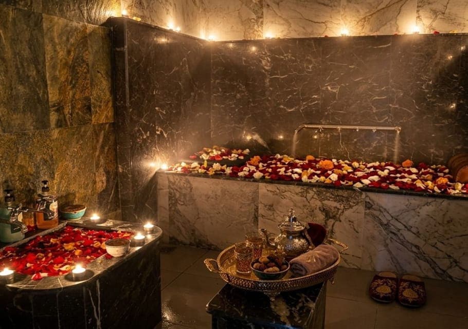 Marrakech : Massage spa et hammam avec prise en charge
